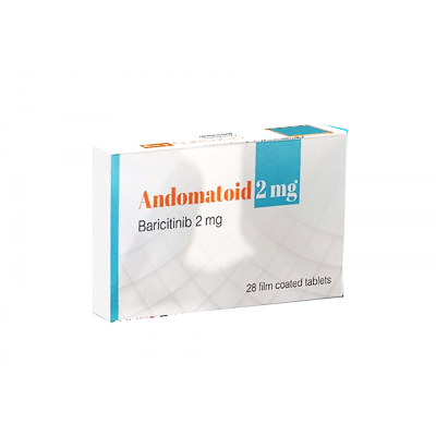 ANDOMATOID 2 MG ( BARICITINIB ) 28 FILM-COATED TABLETS